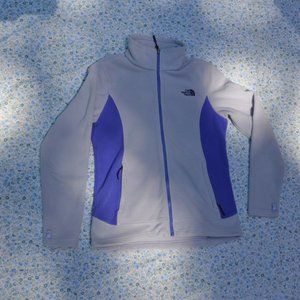 The North Face Purple Full Zip Fleece Medium Women